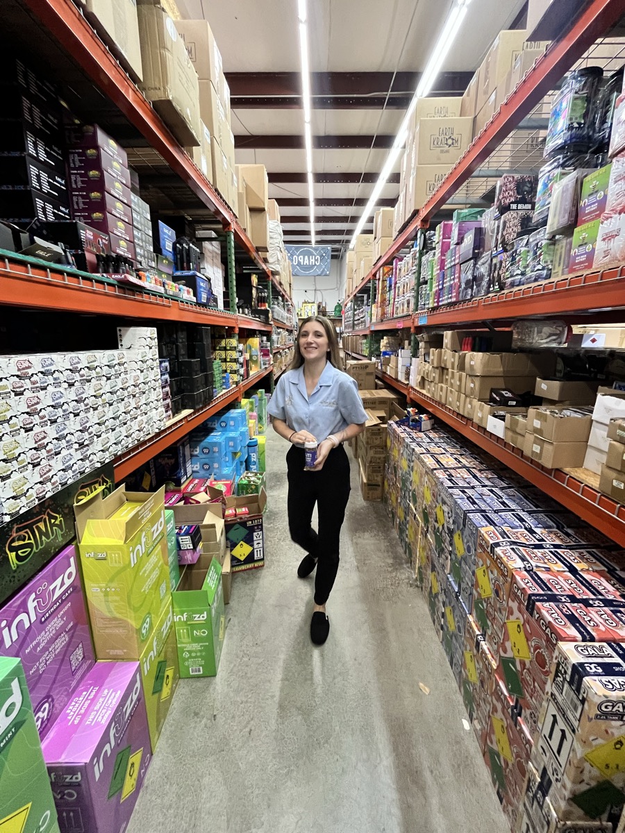 Warehouse team packing wholesale orders